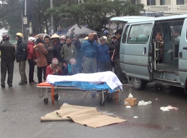 Hiện trường vụ tai nạn