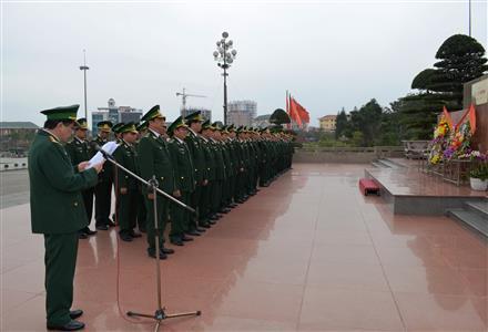 BĐBP Nghệ An báo công với Bác