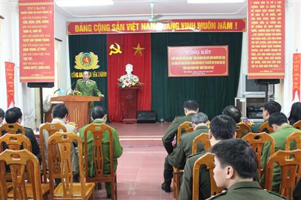 Công an Yên Thành Tổng kết 3 năm thực hiện cuộc vận động