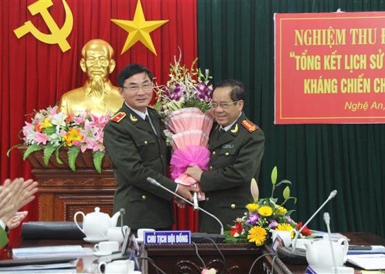 Công an Nghệ An: Nghiệm thu đề tài khoa học