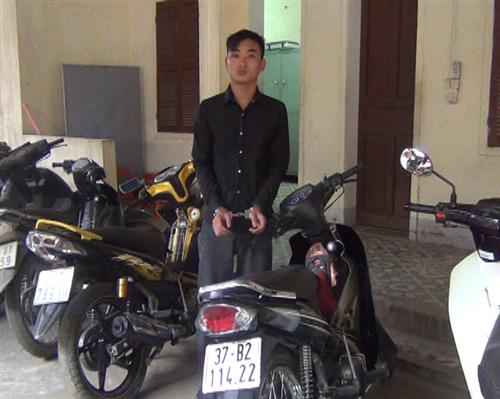 Ngang nhiên trộm xe máy vi phạm Luật Giao thông đường bộ