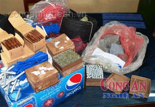 Hơn 22 năm tù về tội Chiếm đoạt vật liệu nổ