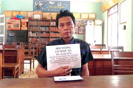 Bán lẻ ma túy, bị biên phòng bắt