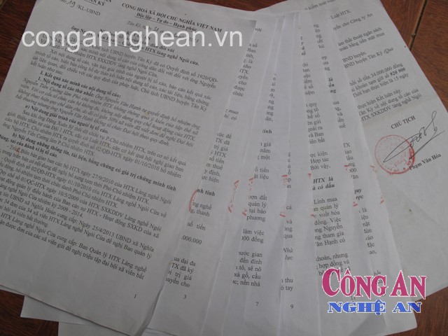 Kết luận của UBND huyện Tân Kỳ