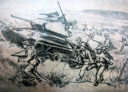 Ký họa Điện Biên Phủ