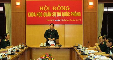 Đại tướng Phùng Quang Thanh chủ trì hội nghị khoa học quân sự