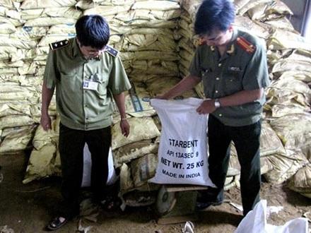 Biến 40 tấn bột phụ gia khoan cọc nhồi rởm thành hàng hiệu Ấn Độ