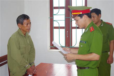 Bắt tạm giam đối tượng 