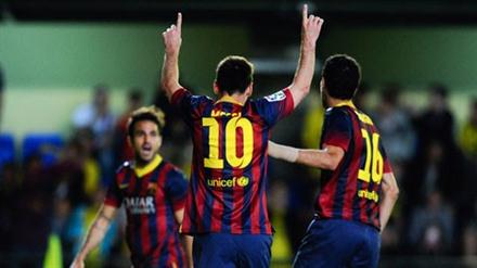 Villarreal – Barca: Chiến thắng nhờ may mắn