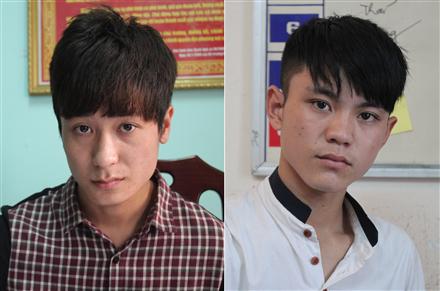 Bắt 2 đối tượng trộm xe máy