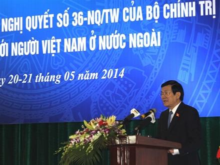 Phát huy tối đa đóng góp của người Việt Nam ở nước ngoài cho công cuộc xây dựng, bảo vệ Tổ quốc