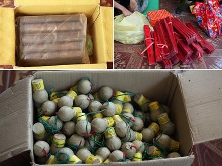 Hàng chục kg vật liệu nổ tại cửa hàng xăng dầu