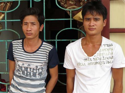 Bắt 2 đối tượng truy nã về tội cố ý làm hư hỏng tài sản