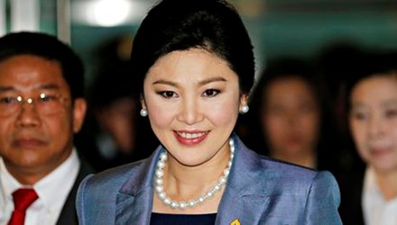 Cựu thủ tướng Thái Lan Yingluck được thả tự do