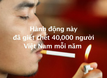 Hãy nó không với thuốc lá