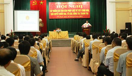 Tập huấn các văn bản pháp luật