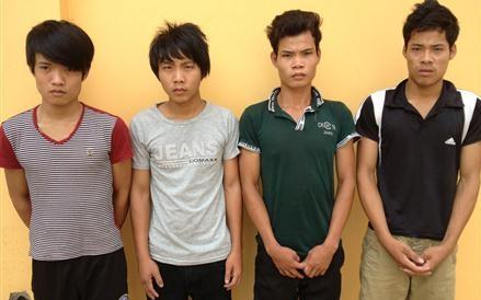Những kẻ côn đồ hung hãn sa lưới pháp luật