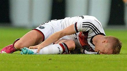Đức lo lắng khi Marco Reus chấn thương khá nặng
