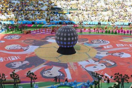 Hình ảnh ấn tượng trong Lễ khai mạc World Cup 2014