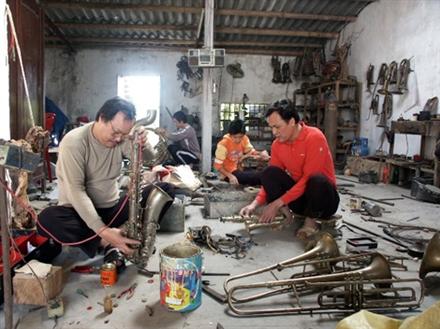 Những làng kèn nơi đất biển