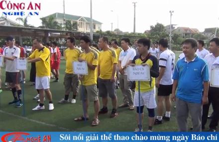 Sôi nổi giải thể thao chào mừng ngày Báo chí Cách mạng Việt Nam