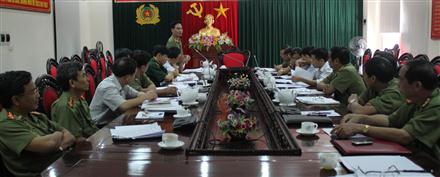 Tăng cường công tác thi hành Điều lệ Đảng trong Công an Nghệ An