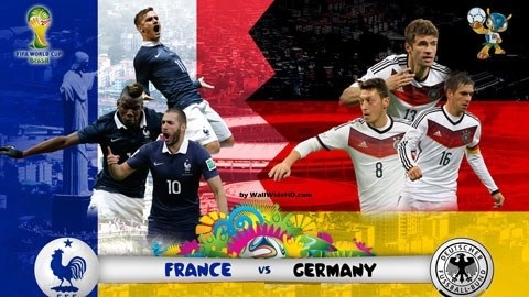 23h00 ngày 4/7, Đức vs Pháp: Bản lĩnh người Đức