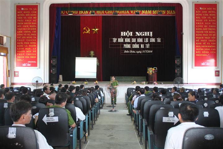 Nâng cao năng lực công tác phòng, chống ma túy cấp cơ sở
