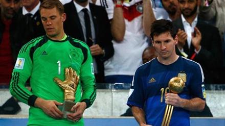 Bóng vàng cho Messi, Giày vàng cho James Rodriguez