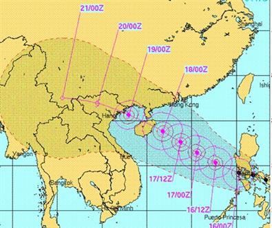 Bão số 2 rất mạnh, di chuyển nhanh, diễn biến phức tạp
