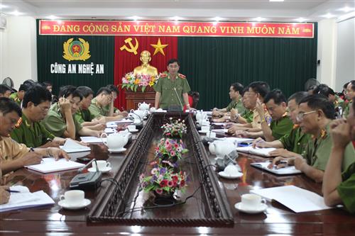 Công an Nghệ An chủ động ứng phó bão số 2