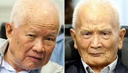 Hai cựu thủ lĩnh Khmer Đỏ lĩnh án chung thân