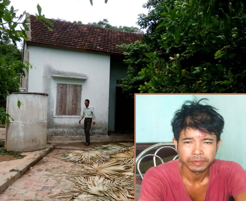 Say rượu, đánh vợ, chém thành thương bố đẻ và trưởng công an xã