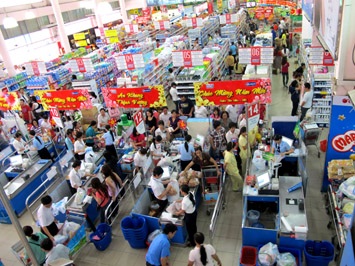 Sức mua của thị trường bán lẻ vẫn tăng