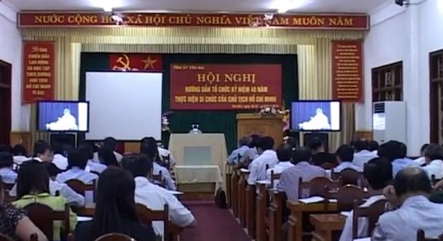 Kỷ niệm 45 năm thực hiện Di chúc của Chủ tịch Hồ Chí Minh