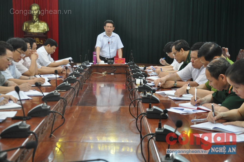 Hội nghị giao ban công tác nội chính và phòng chống tham nhũng