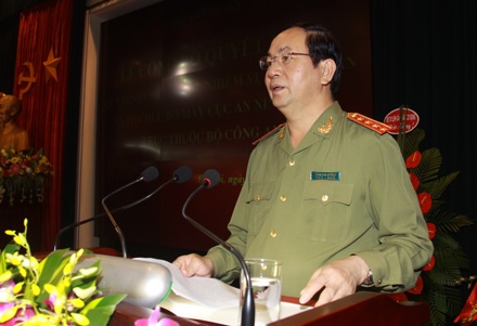 Công bố Quyết định thành lập Cục An ninh mạng trực thuộc Bộ Công an