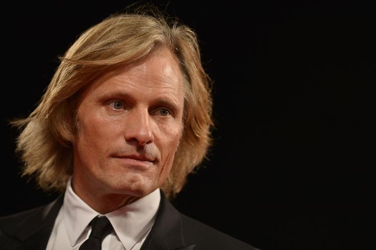 Nam diễn viên Viggo Mortensen tại buổi trình chiếu bộ phim