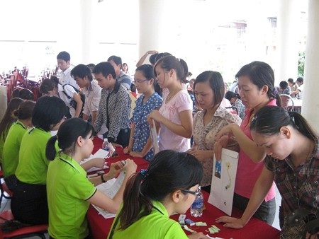 Trong quý 2, cả nước có 52,8 triệu người có việc làm, tăng 312.200 người, tăng 0,59% so với quý I/2014. Ảnh minh họa