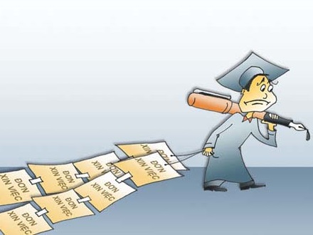 Cử nhân 'gác' bằng làm công nhân