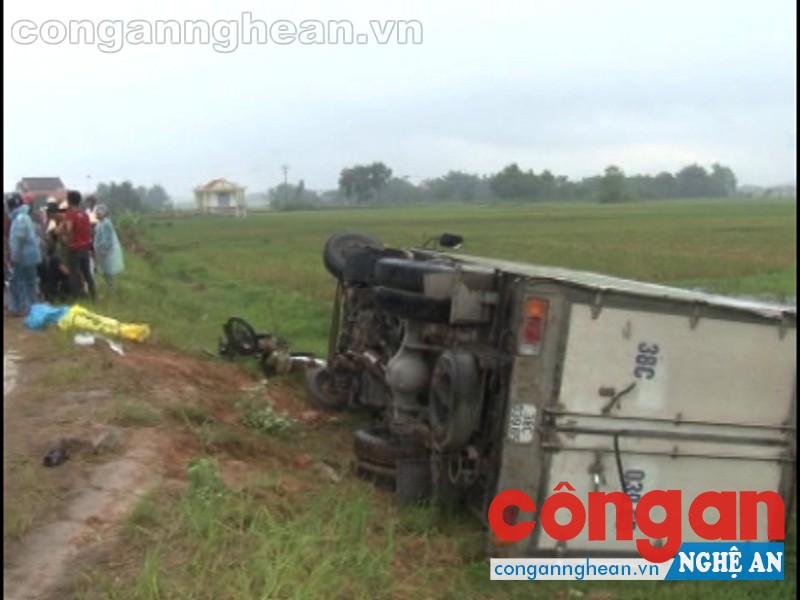 Hiện trường vụ tai nạn
