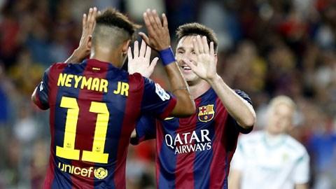 Barca 6-0 Granada: Quá dễ cho Barca