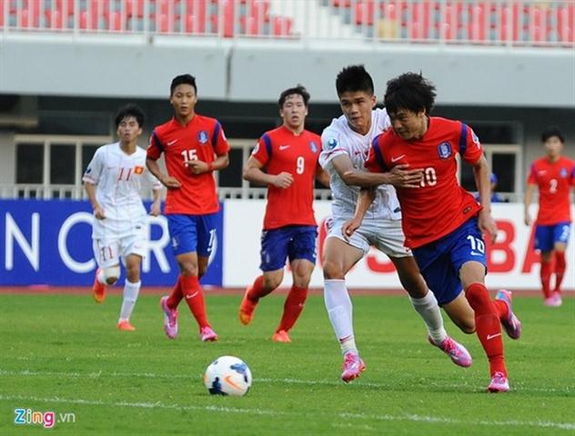 U19 Hàn Quốc 6-0 U19 Việt Nam: Thất bại trước nhà ĐKVĐ