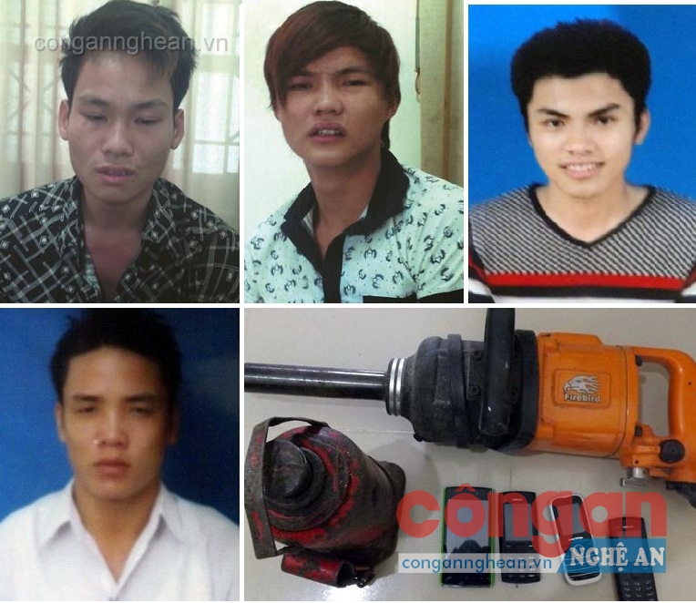 Khởi tố 4 đối tượng về hành vi trộm tài sản