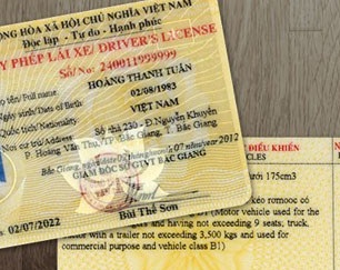 Tăng thời hạn Giấy phép lái xe hạng B1