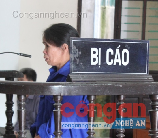 Bị cáo tại tòa