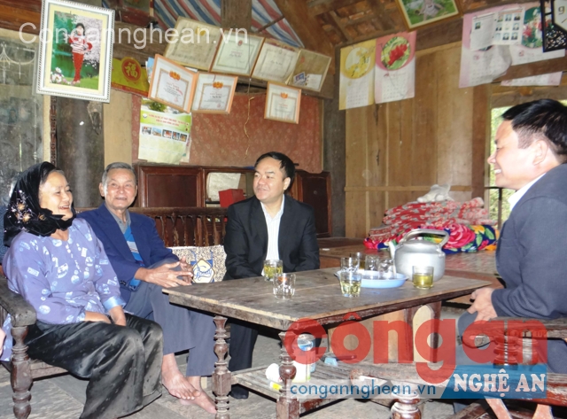 Lãnh đạo Công an tỉnh kiểm tra tình hình ANTT tại các huyện miền Tây