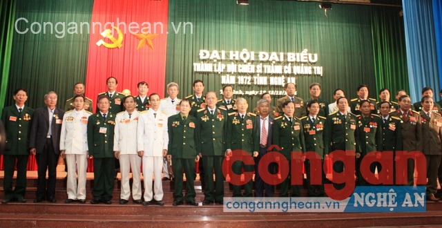 Đại hội thành lập Hội chiến sĩ Thành cổ Quảng Trị năm 1972