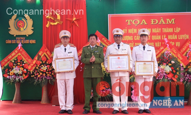 Kỷ niệm 55 năm Ngày truyền thống lực lượng Quản lý, huấn luyện và sử dụng động vật nghiệp vụ