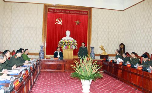 Tập trung bảo vệ tốt ANTT, phục vụ đắc lực nhiệm vụ phát triển KTXH và đối ngoại của đất nước